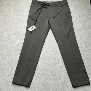 TascAmerica by Berwich Mens Casual Dress Pants Pleated Front Army‎ Green 36/30